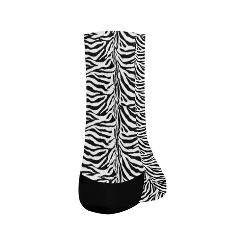 Halloween Zebra Pattern Crew Socks