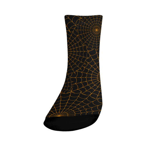 Halloween Spiderwebs - Orange Crew Socks