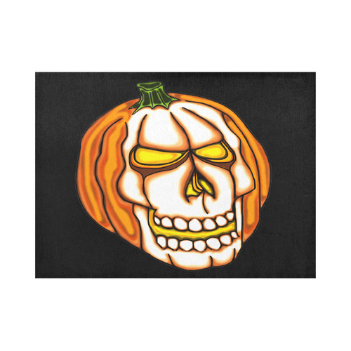 Pumpkin Skull Placemat 14’’ x 19’’