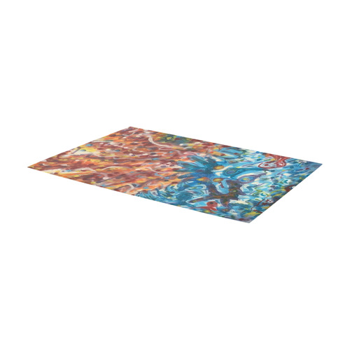 Life Ignition Rug from Mural Art Area Rug 7'x3'3''