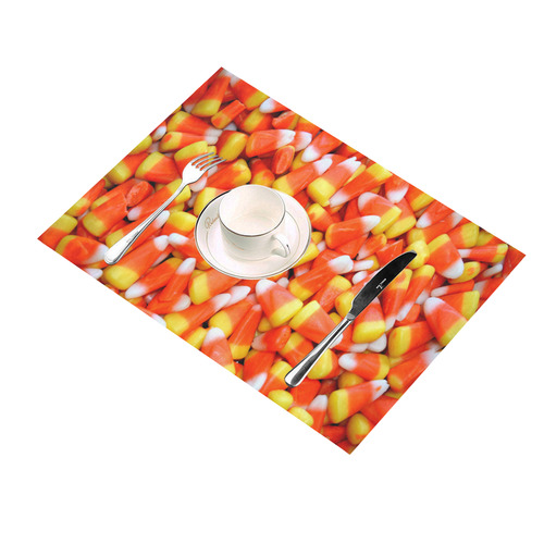 Halloween Candy Corn Placemat 14’’ x 19’’ (Set of 2)