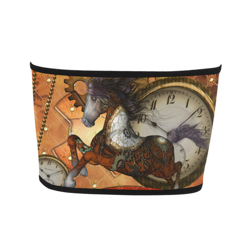 Steampunk, awesome steampunk horse Bandeau Top