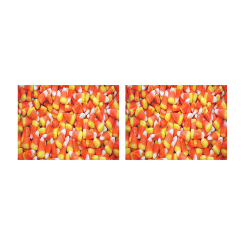 Halloween Candy Corn Placemat 14’’ x 19’’ (Set of 2)