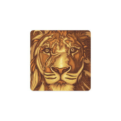 Lion Square Coaster