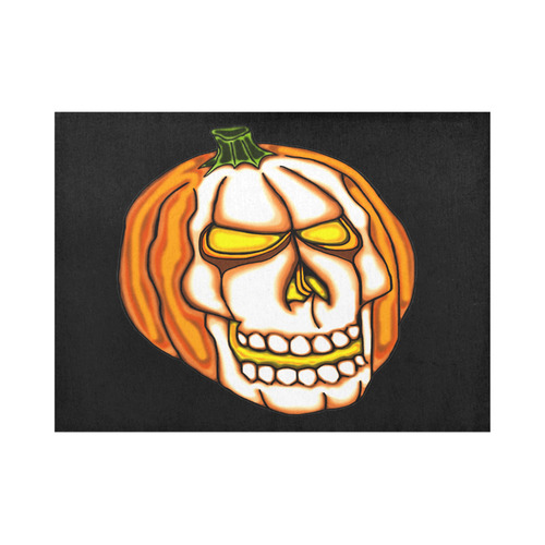 Pumpkin Skull Placemat 14’’ x 19’’ (Set of 2)