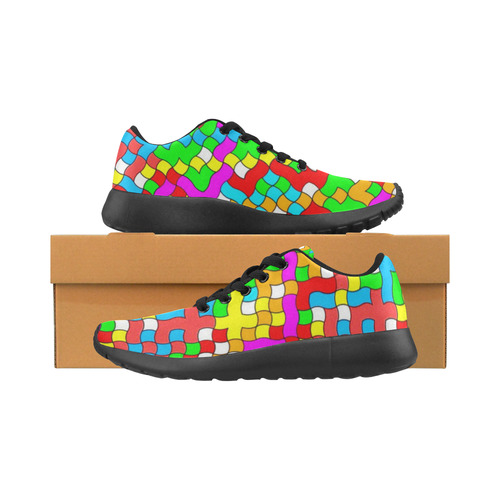school party colorful Kid's Running Shoes (Model 020)