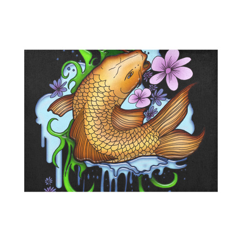 Koi Fish Placemat 14’’ x 19’’ (Six Pieces)