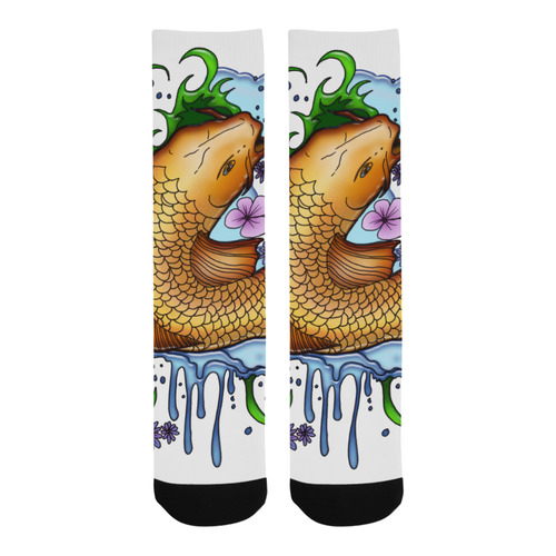 Koi Fish Trouser Socks