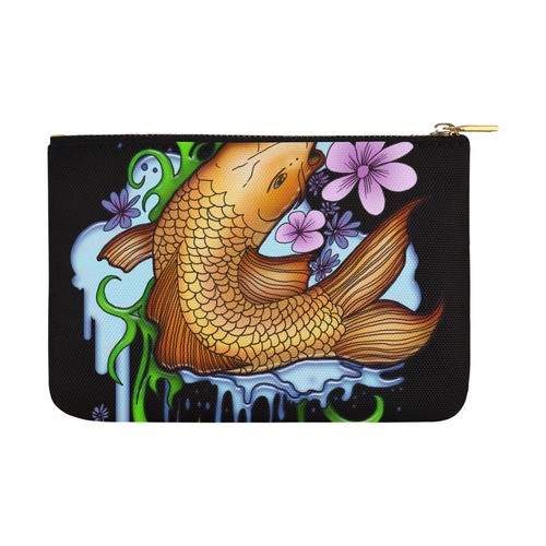 Koi Fish Carry-All Pouch 12.5''x8.5''