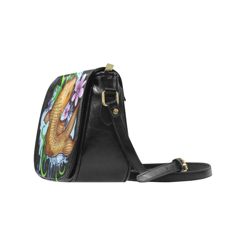 Koi Fish Classic Saddle Bag/Small (Model 1648)