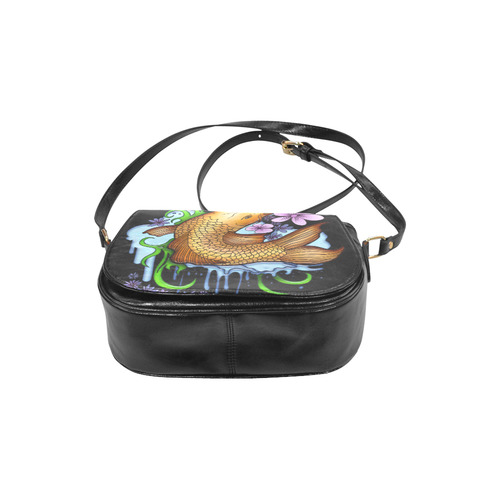 Koi Fish Classic Saddle Bag/Small (Model 1648)