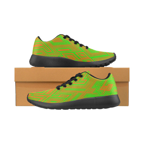 modern Pattern 31I by JamColors Kid's Running Shoes (Model 020)