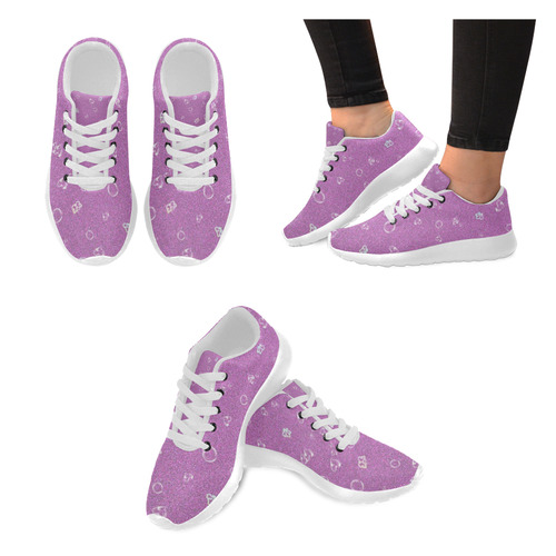 sweetie,pink Kid's Running Shoes (Model 020)