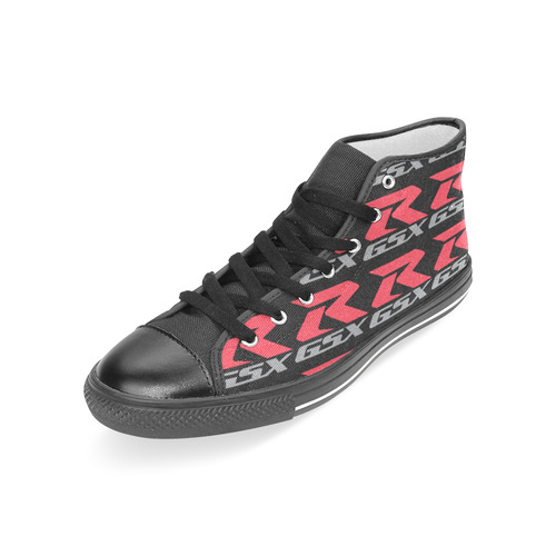 Suzuki GSXR Sneaker Women's Classic High Top Canvas Shoes (Model 017)