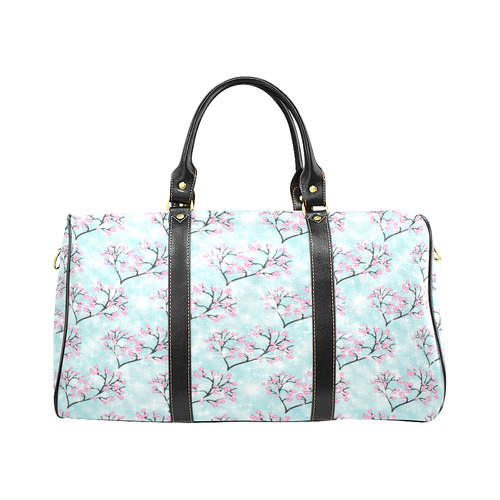 Spring Blossoms Print New Waterproof Travel Bag/Large (Model 1639)