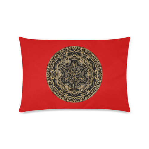 mandala 3D-17 Custom Zippered Pillow Case 16"x24"(Twin Sides)