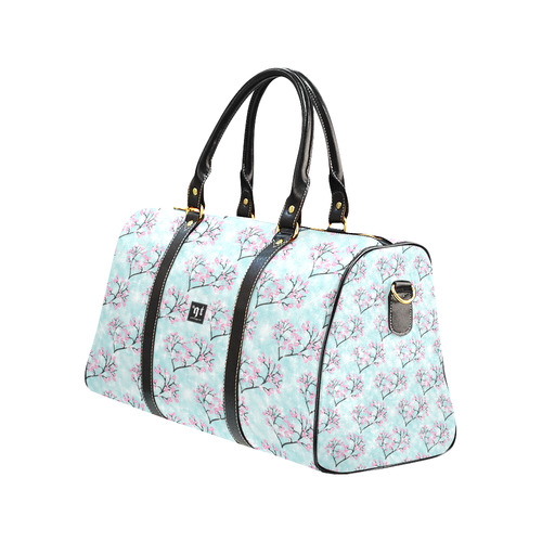 Spring Blossoms Print New Waterproof Travel Bag/Large (Model 1639)