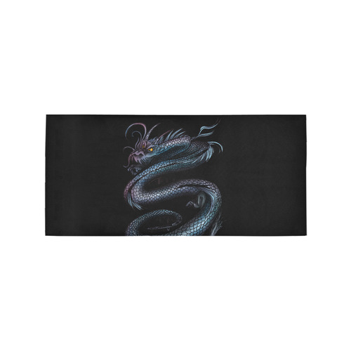 Dragon Swirl Area Rug 7'x3'3''