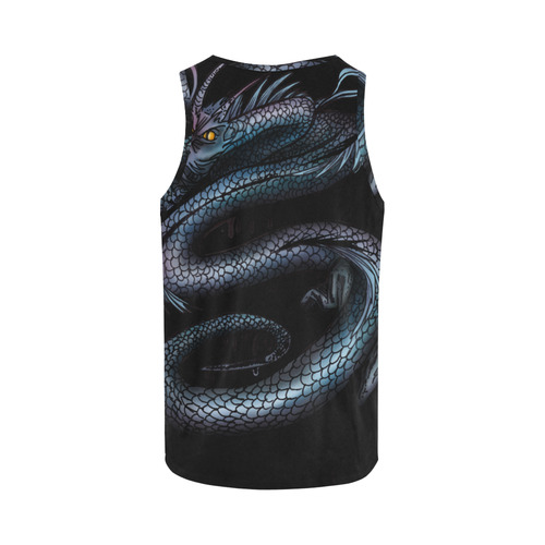 Dragon Swirl All Over Print Tank Top for Women (Model T43)