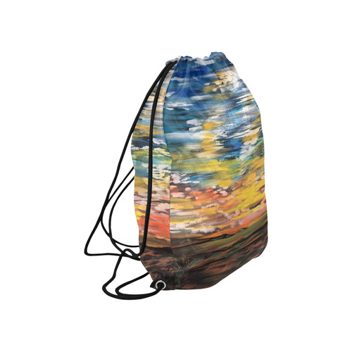 Sundown Large Drawstring Bag Model 1604 (Twin Sides)  16.5"(W) * 19.3"(H)