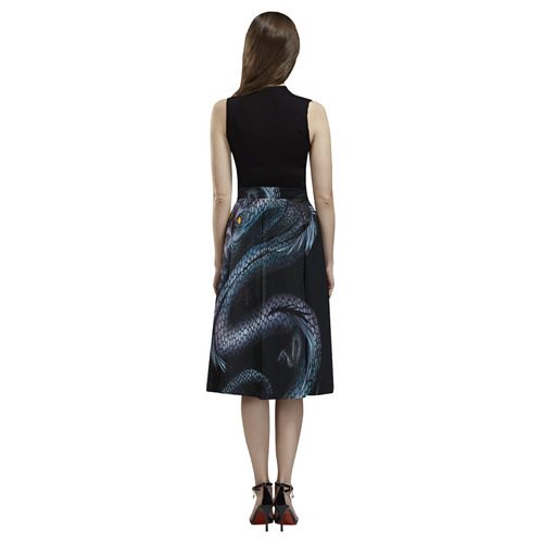 Dragon Swirl Aoede Crepe Skirt (Model D16)