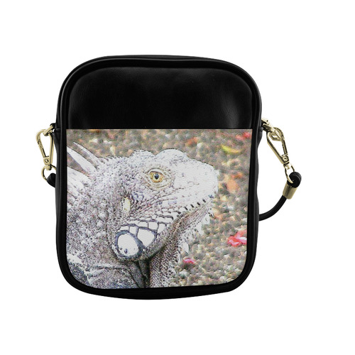 CArt Iguana by JamColors Sling Bag (Model 1627)