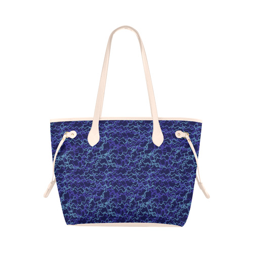 bluesss Clover Canvas Tote Bag (Model 1661)