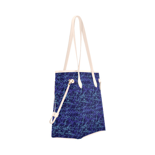 bluesss Clover Canvas Tote Bag (Model 1661)