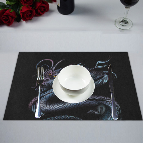 Dragon Swirl Placemat 14’’ x 19’’ (Six Pieces)