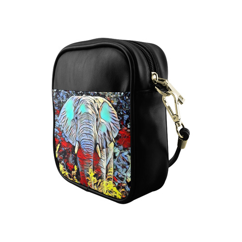 Color Kick - Elephant by JamColors Sling Bag (Model 1627)