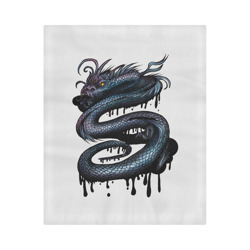Dragon Swirl Duvet Cover 86"x70" ( All-over-print)