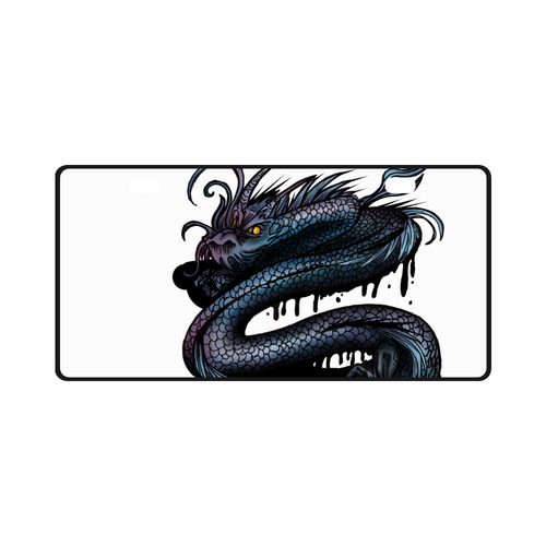 Dragon Swirl License Plate