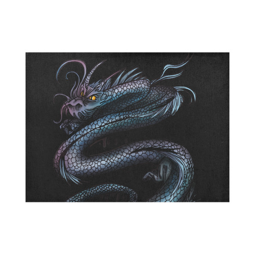 Dragon Swirl Placemat 14’’ x 19’’ (Two Pieces)