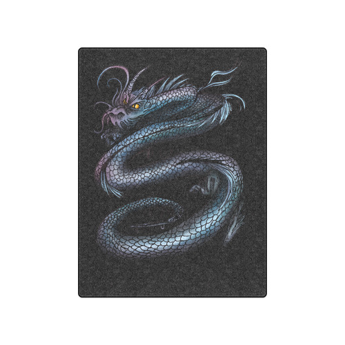 Dragon Swirl Blanket 50"x60"