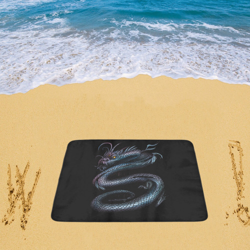 Dragon Swirl Beach Mat 78"x 60"