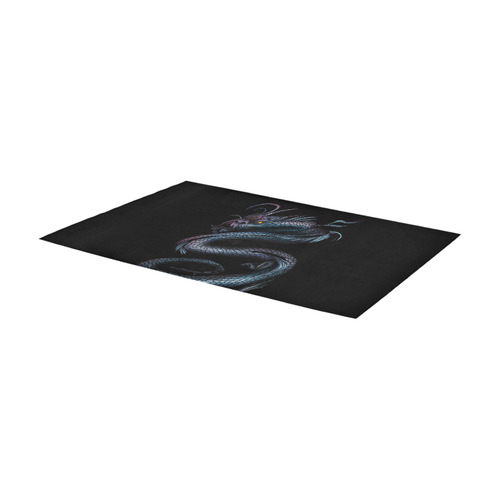 Dragon Swirl Area Rug 7'x3'3''