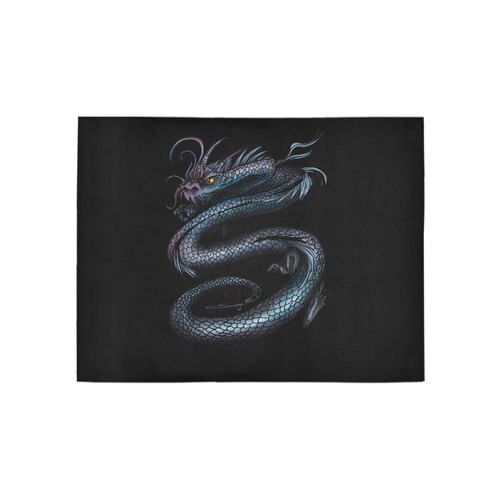Dragon Swirl Area Rug 5'3''x4'