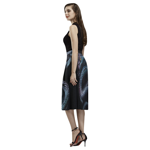 Dragon Swirl Aoede Crepe Skirt (Model D16)