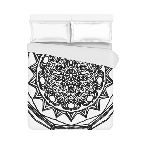 mandala 3D-13 Duvet Cover 86"x70" ( All-over-print)