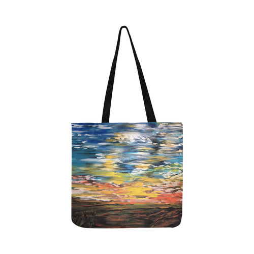 Sundown Reusable Shopping Bag Model 1660 (Two sides)