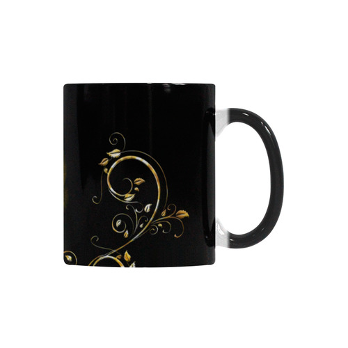 The golden skull Custom Morphing Mug