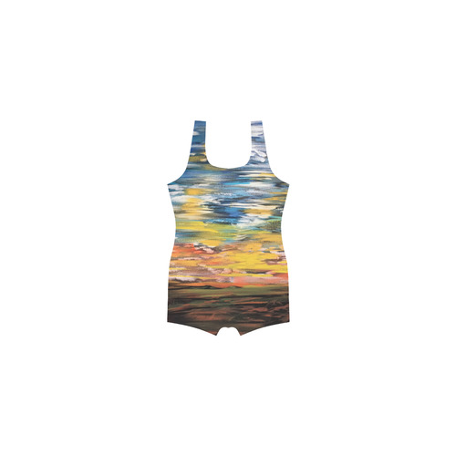 Sundown Classic One Piece Swimwear (Model S03)