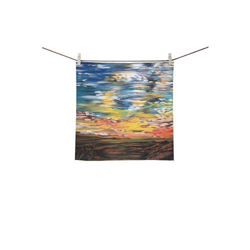 Sundown Square Towel 13“x13”