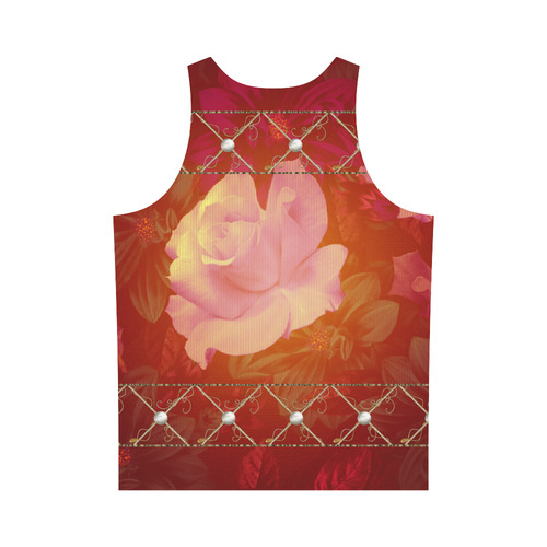 Beautiful soft roses All Over Print Tank Top for Men (Model T43)