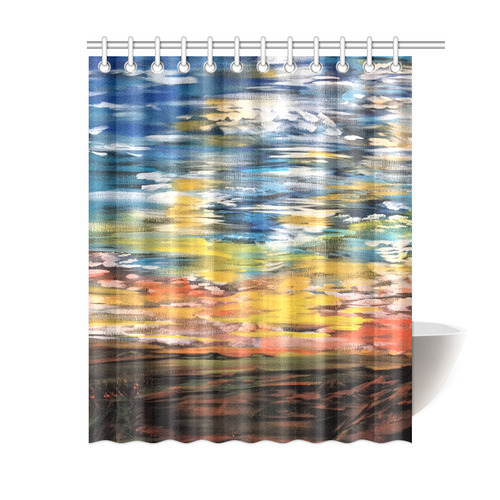 Sundown Shower Curtain 60"x72"