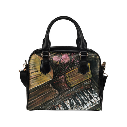 Broken Piano Shoulder Handbag (Model 1634)