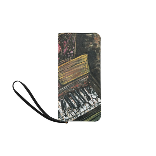 Broken Piano Women's Clutch Purse (Model 1637)