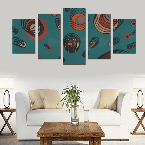 circular motion Canvas Print Sets D (No Frame)