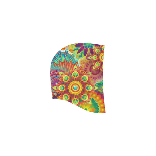 Psychedelic Mandalas All Over Print Sleeveless Hoodie for Women (Model H15)