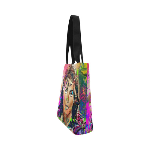 MJ by Nico Bielow Canvas Tote Bag (Model 1657)